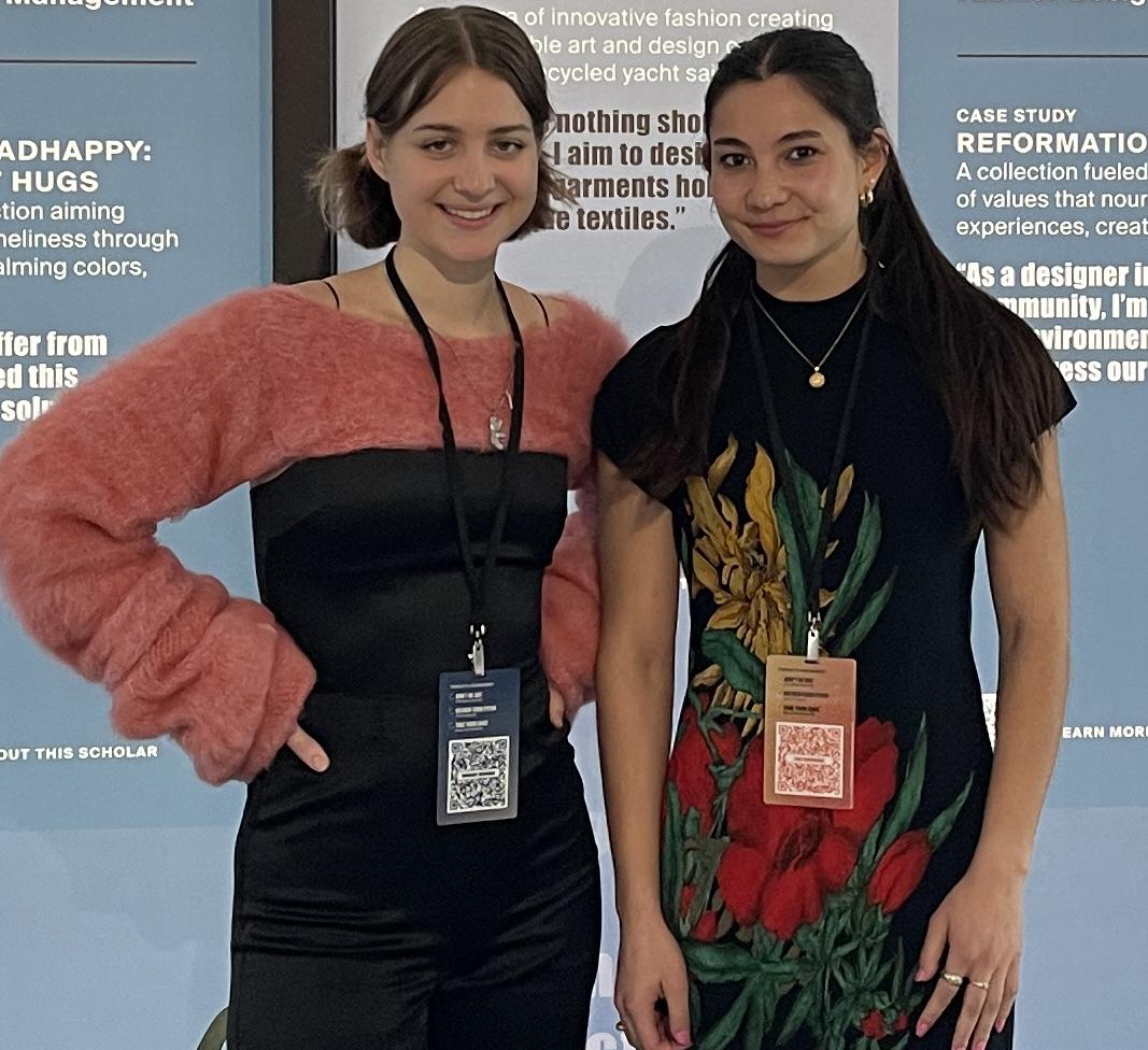 Maisie McDonald ’23 and Leah Rosenkranz ’24, 