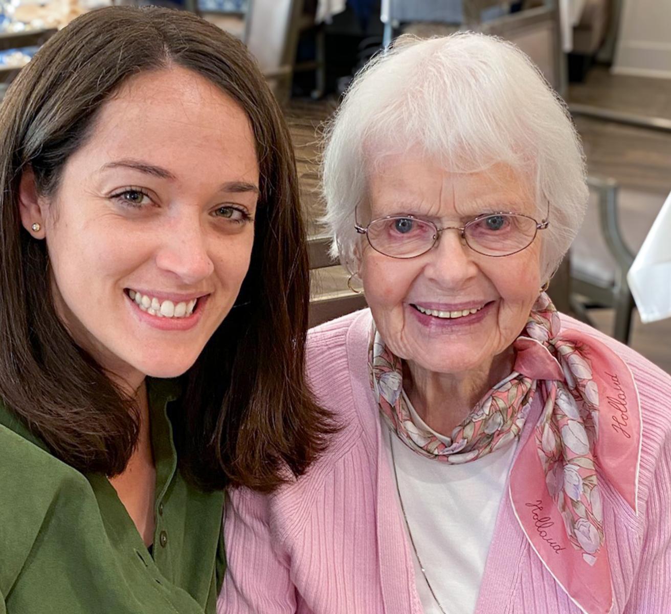 Kathleen McCormick and Jeanne Corcoran