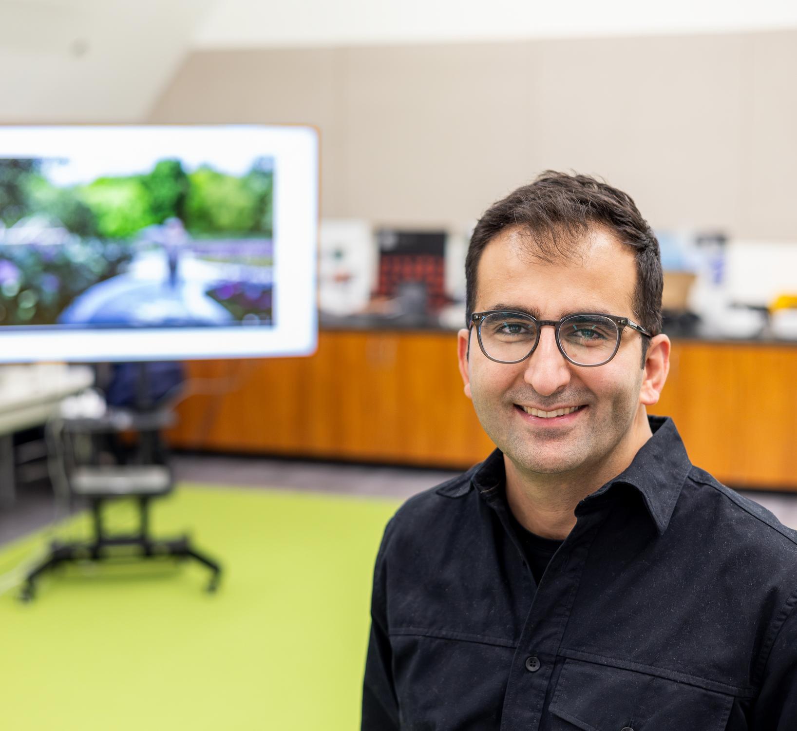 Portrait of Saleh Kalantari