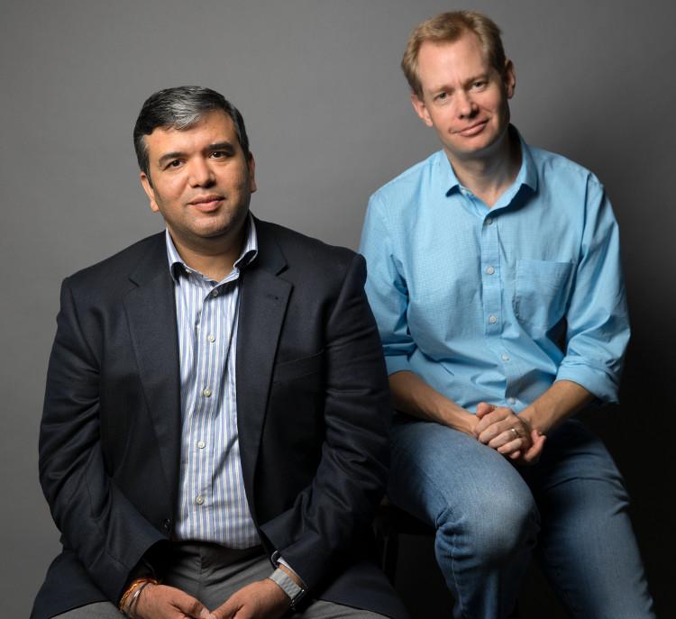 Saurabh Mehta, associate professor of nutritional science (DNS), and David Erickson, professor of mechanical and aerospace engineering (MAE) and nutritional science (DNS)