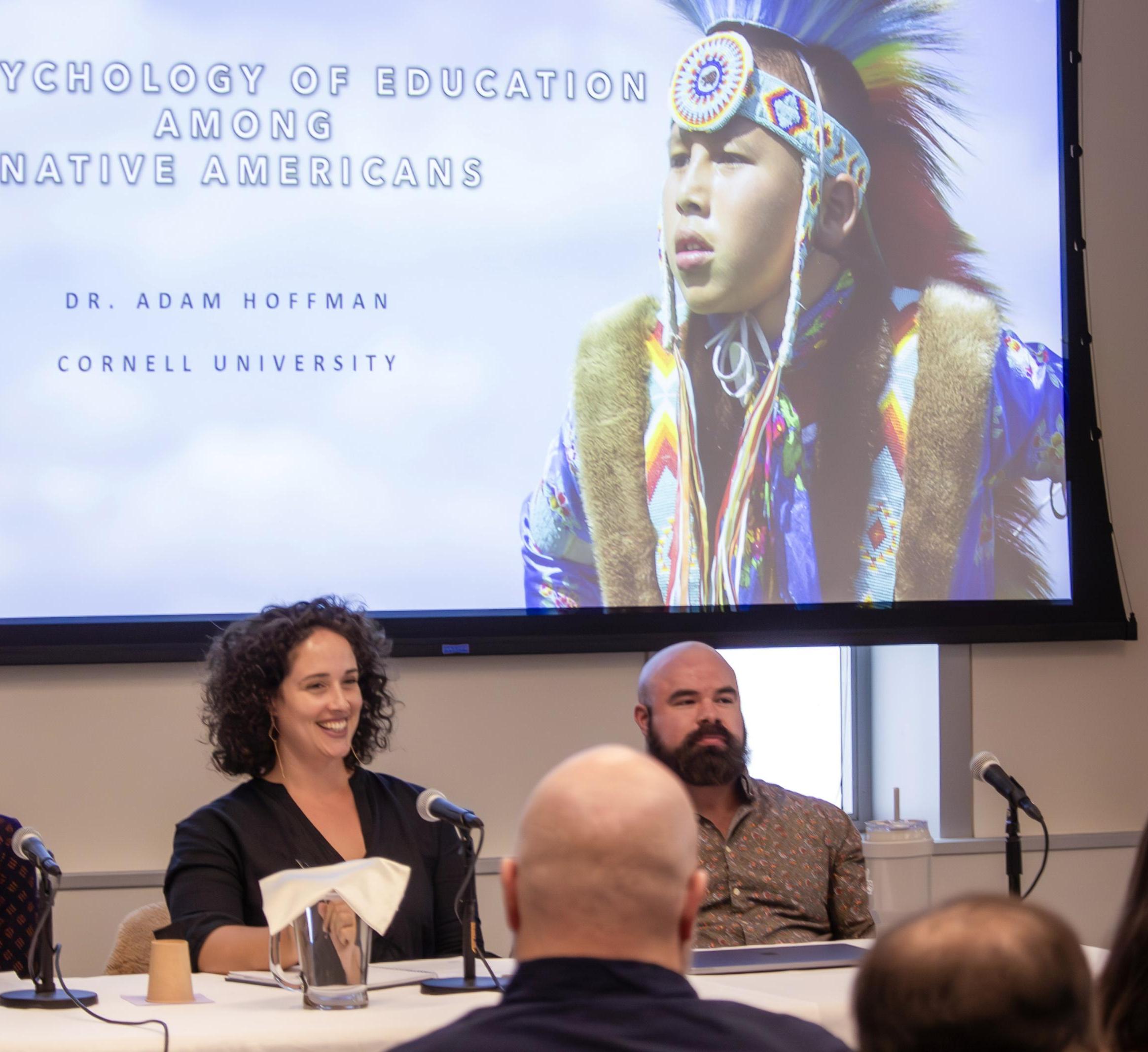 Lynda Xepoleas, Meredith Alberta Palmer and Adam Hoffman