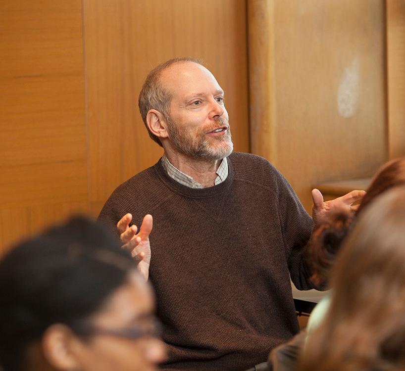 Karl Pillemer speaks to a group 