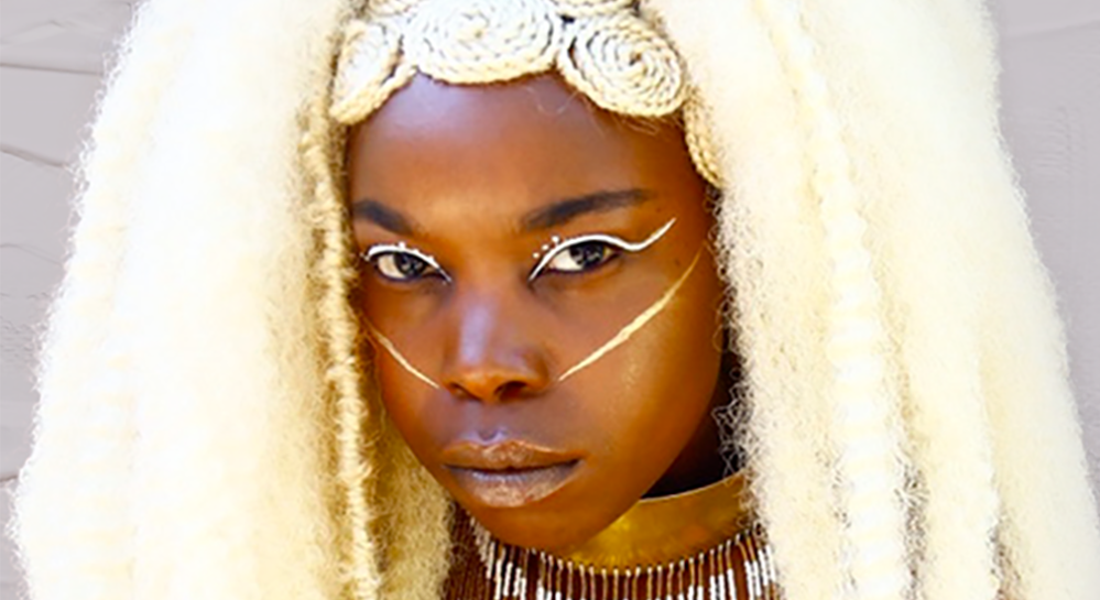 Lauren Hooks with braids