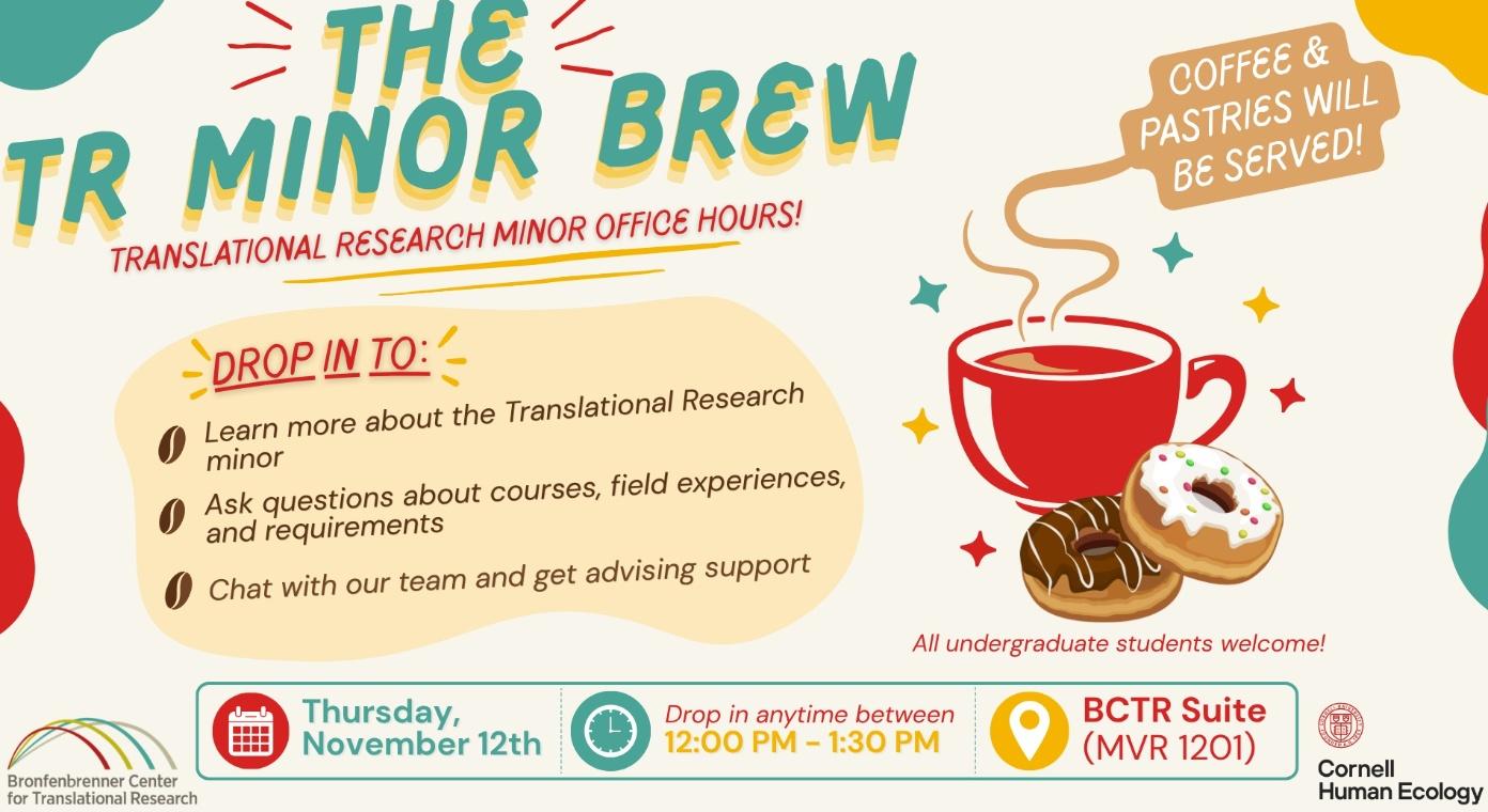 A graphic explaining the TR minor brew event.