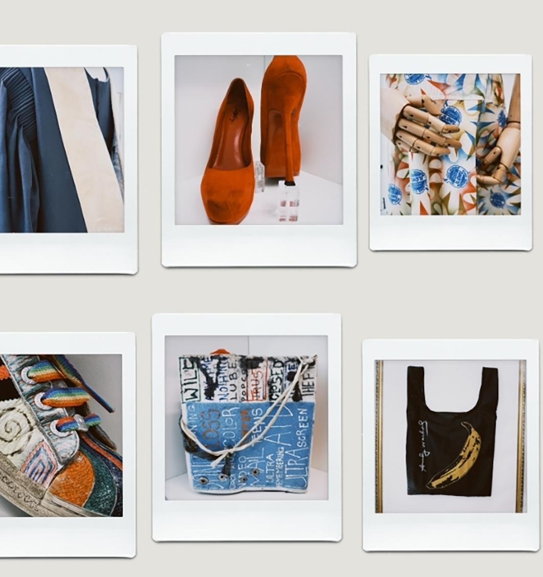 Pictures of garments and accessories