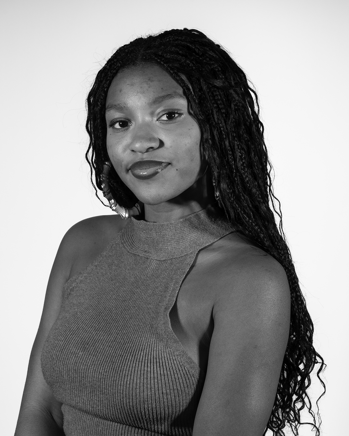 portrait of a person in a tank top