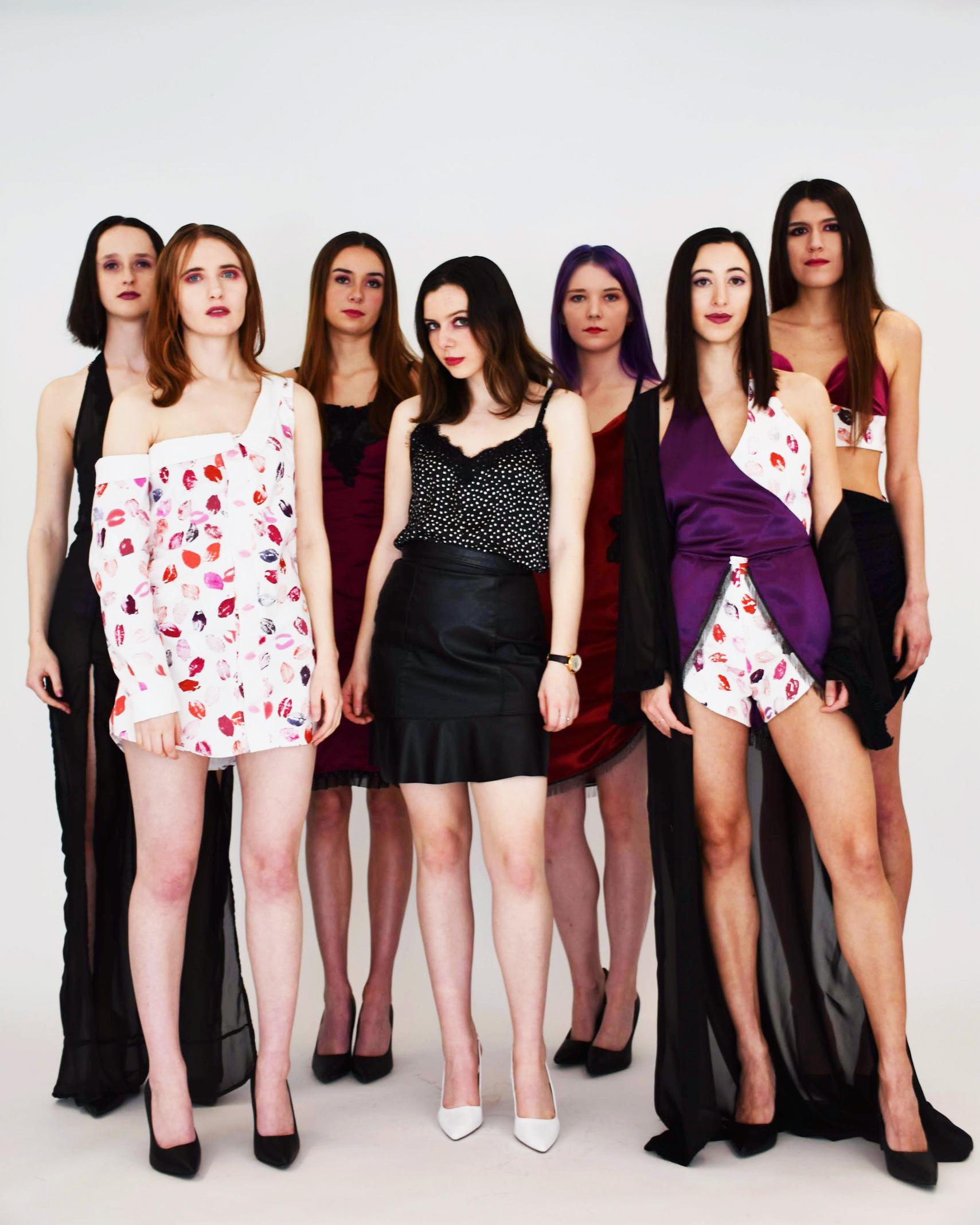 Lauren F and monitors in her junior year collection