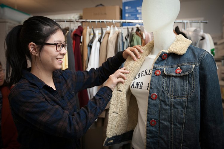 fitting a jean jacket