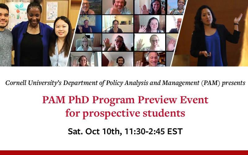 PAM PhD Preview event