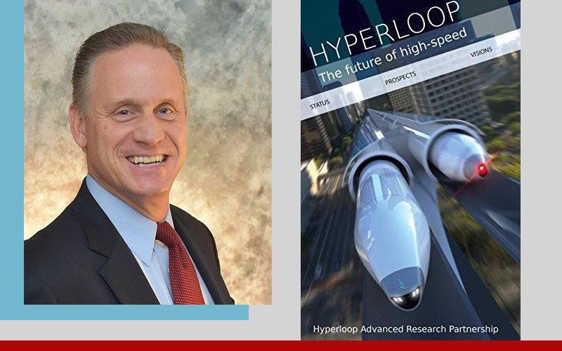 Hyperloop book cover with Rick Geddes