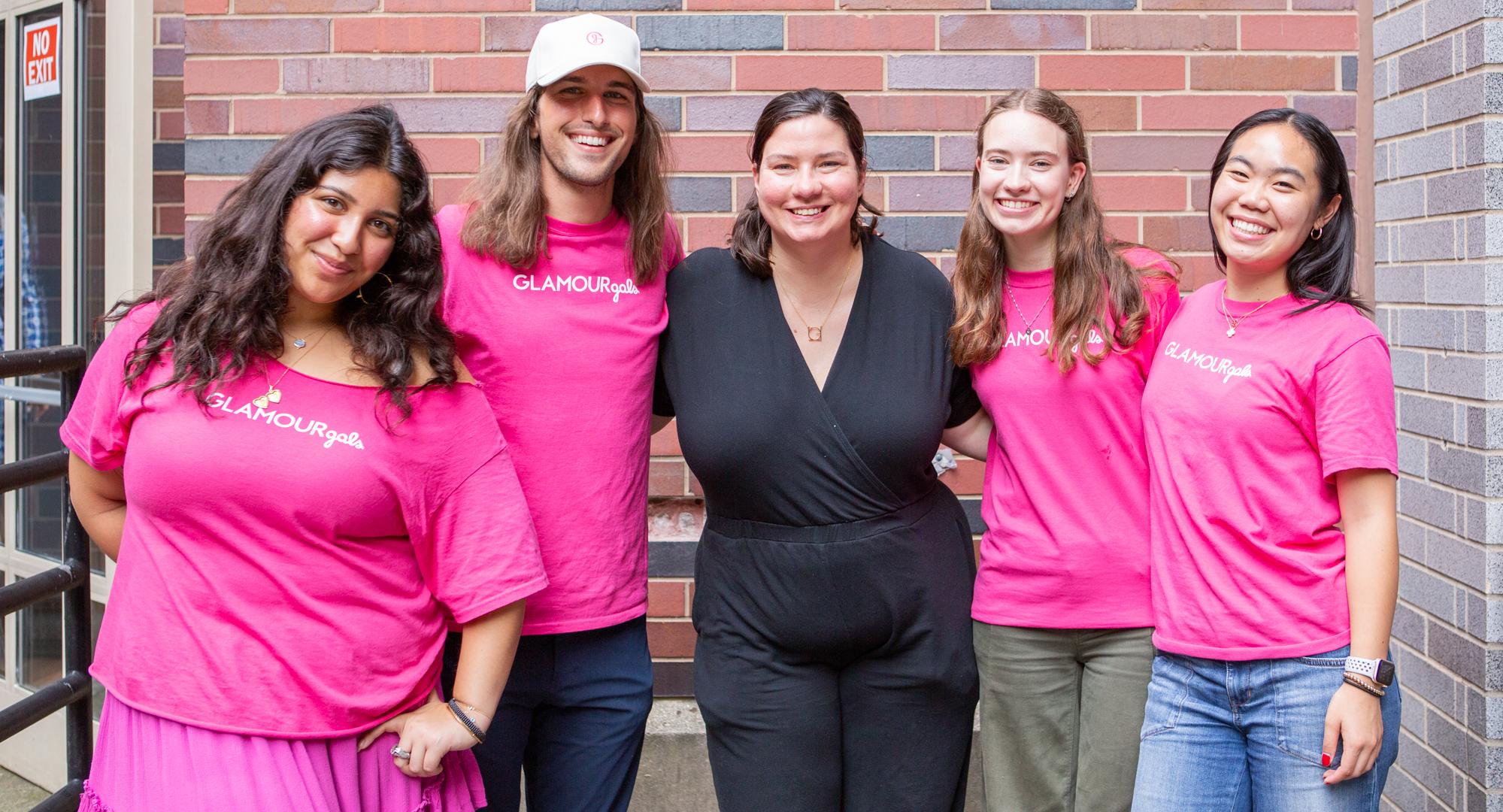 Group posing for a photo