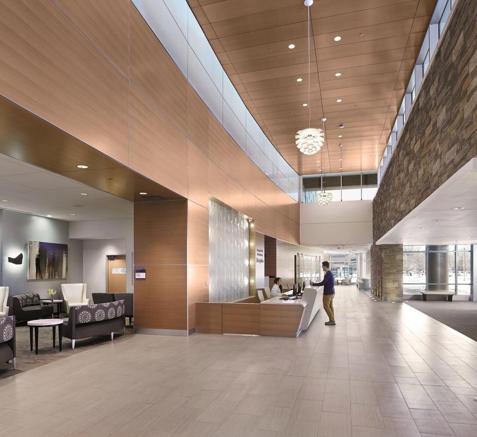 Medical facility entrance