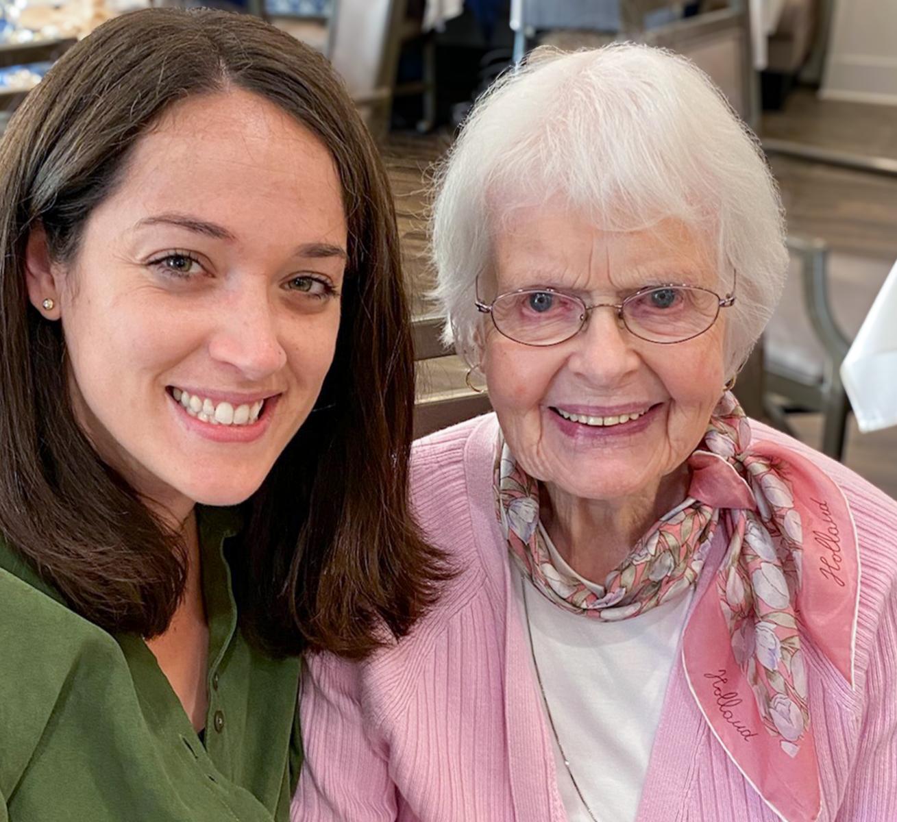 Kathleen McCormick and Jeanne Corcoran