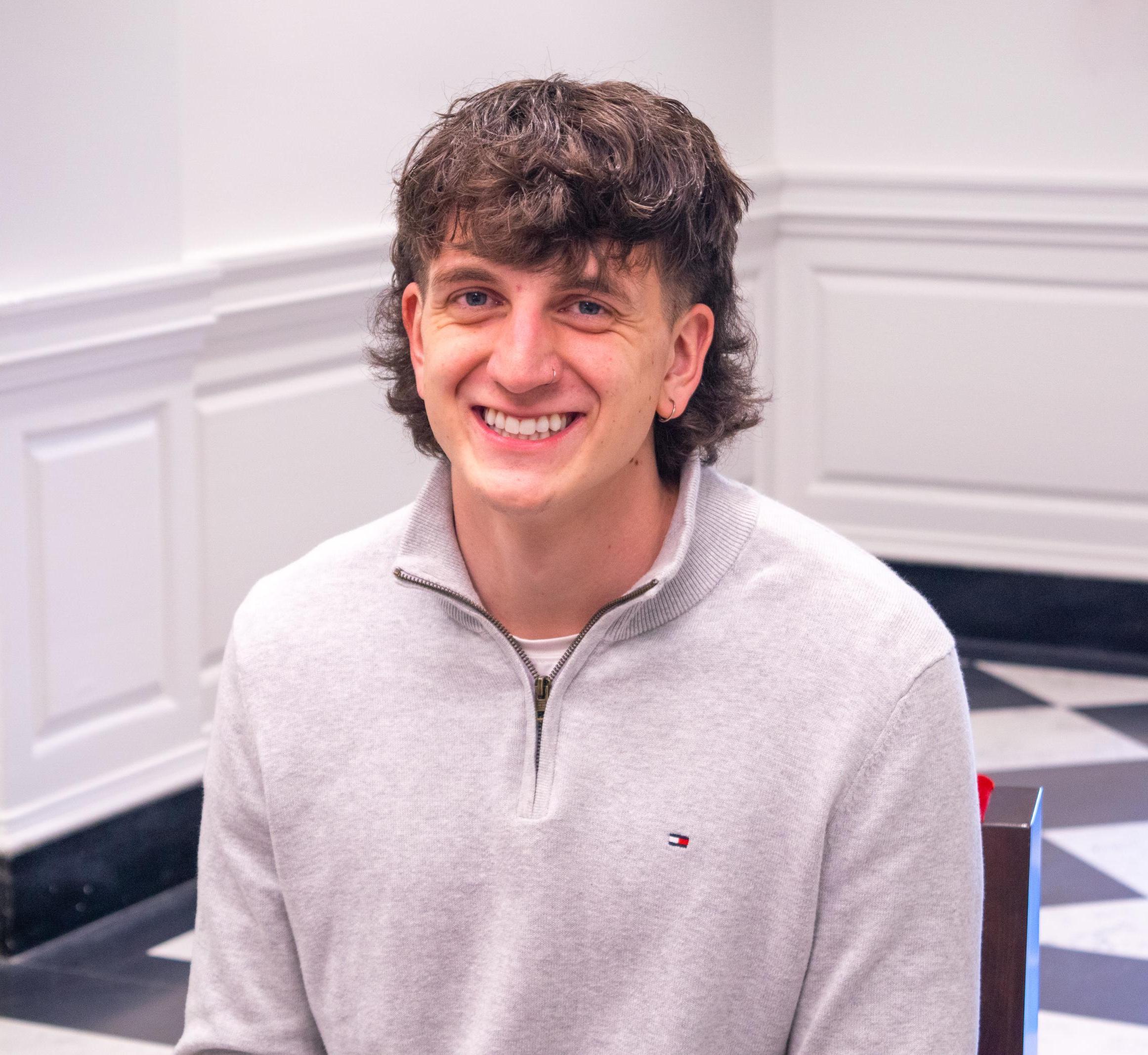 Casey Adrian poses for a photo 