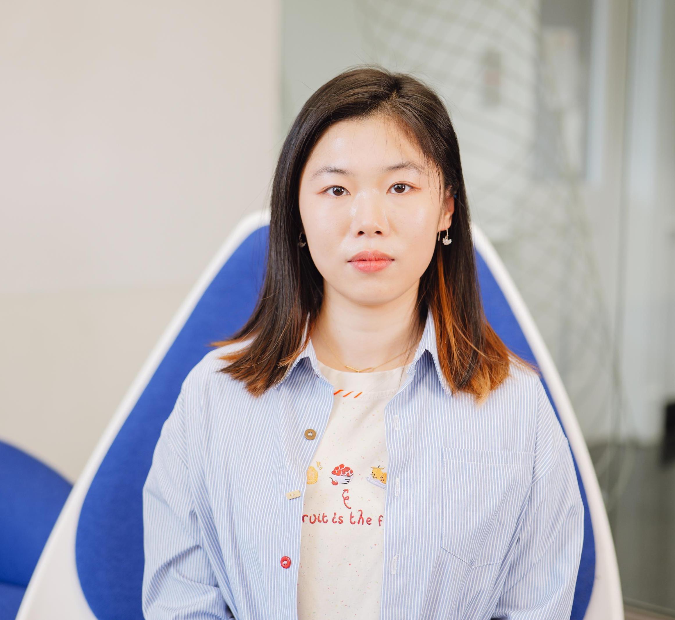 Portrait of graduate student Zhangfan (Flora) Lyu