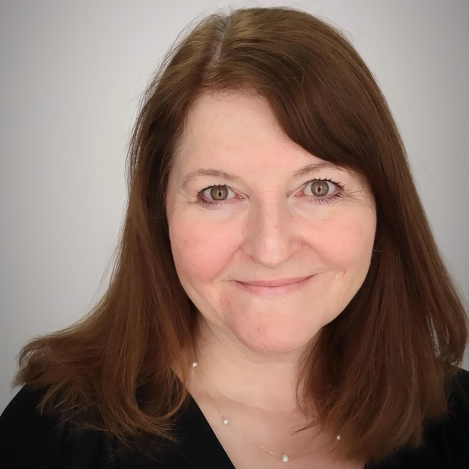 portrait of a woman with long brown hair