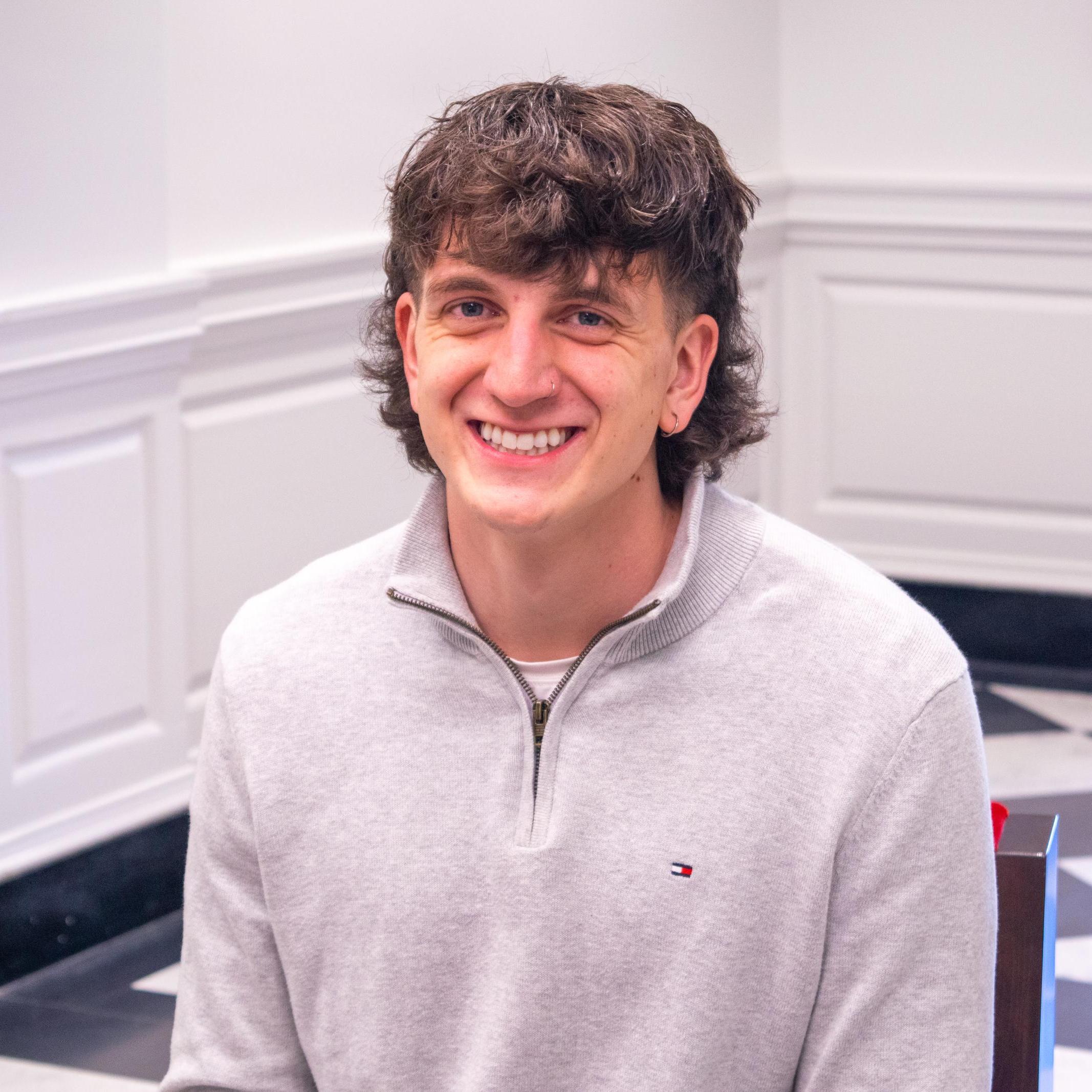 Casey Adrian poses for a photo 