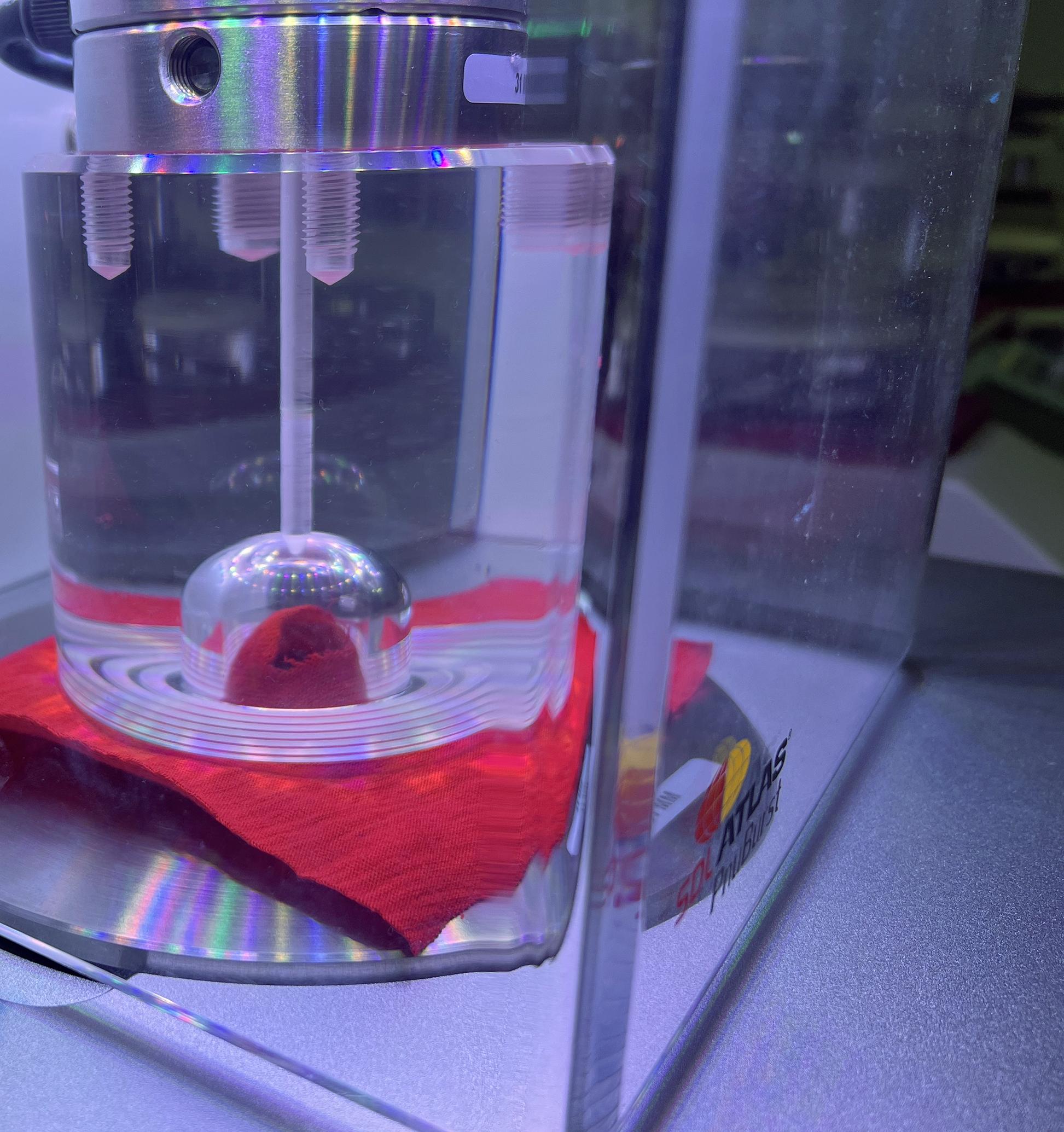 equipment that tests fabric strength