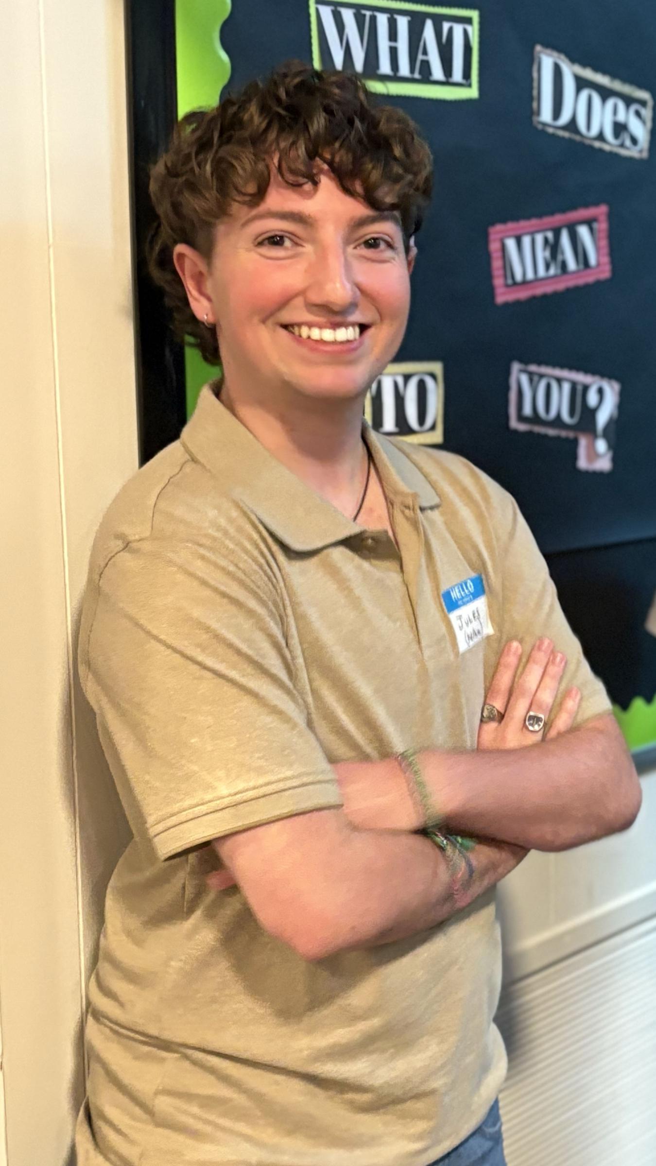 Julian Iwasko at an event