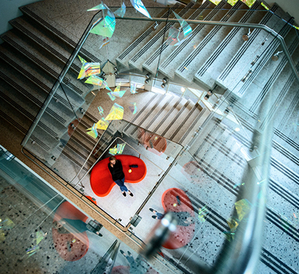 A randomly selected default image